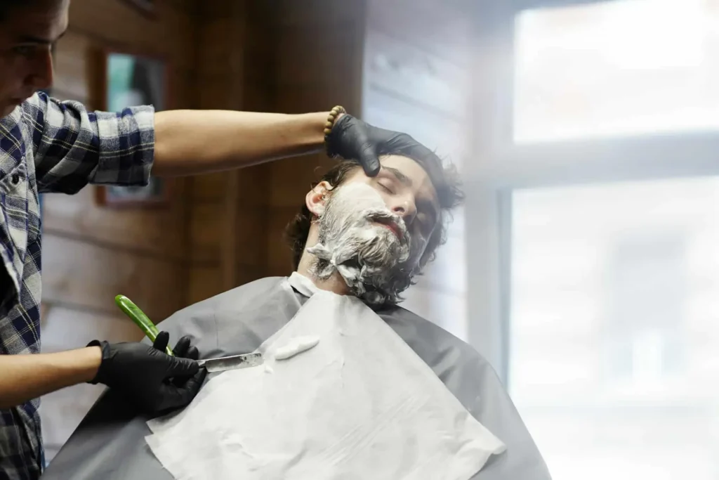 Client of barber